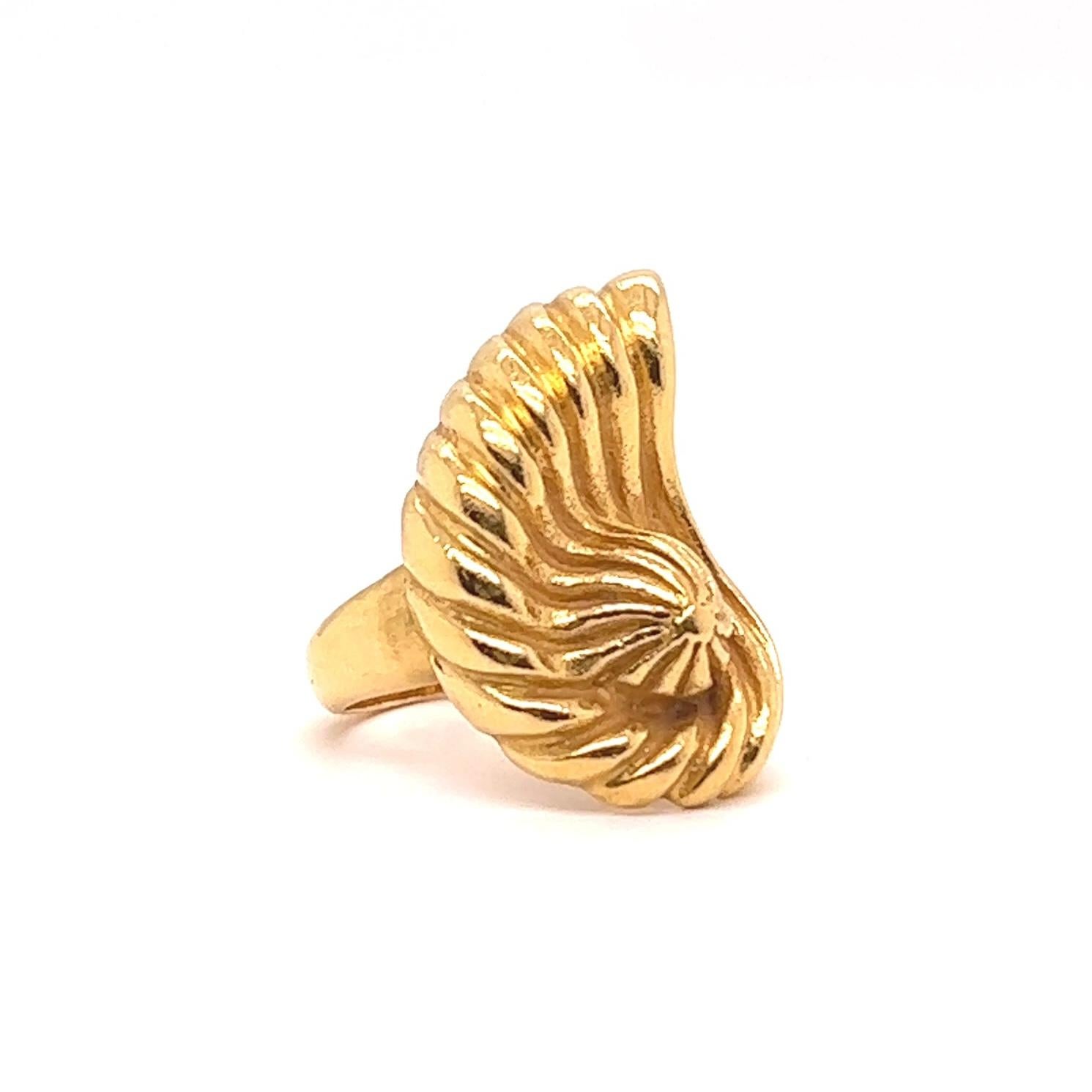 arowana gold ring