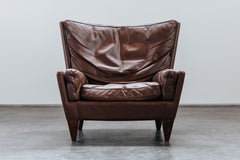 Vintage Illum Wikkelso V11 Chair From Denmark, 1960s