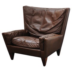 Vintage Illum Wikkelso V11 Chair From Denmark, 1960s