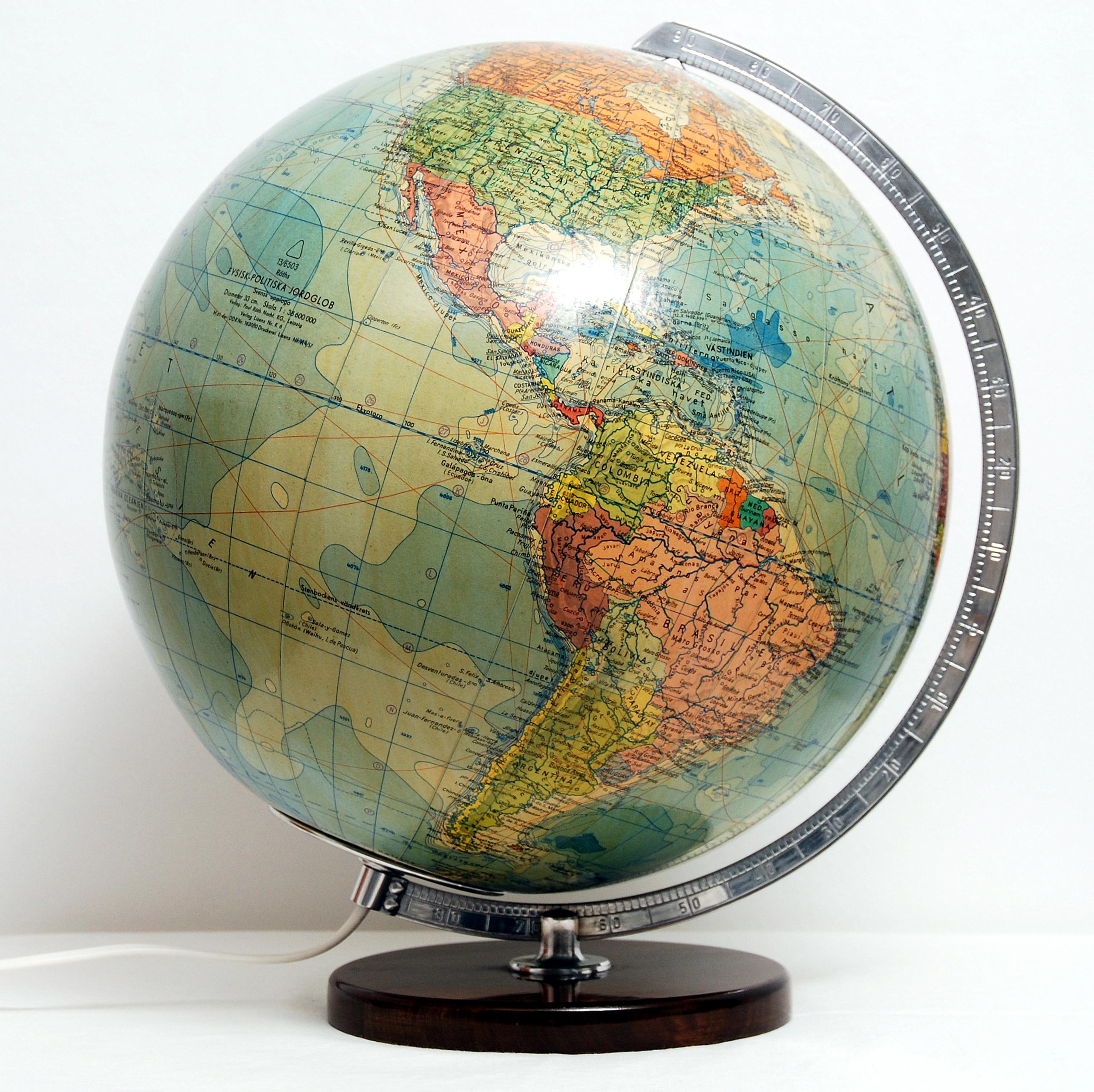 1960s globe