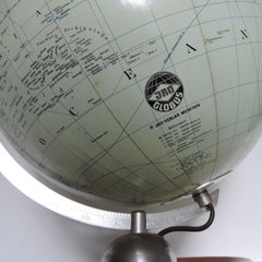 Vintage Illuminated Globe from JRO Globus, 1963