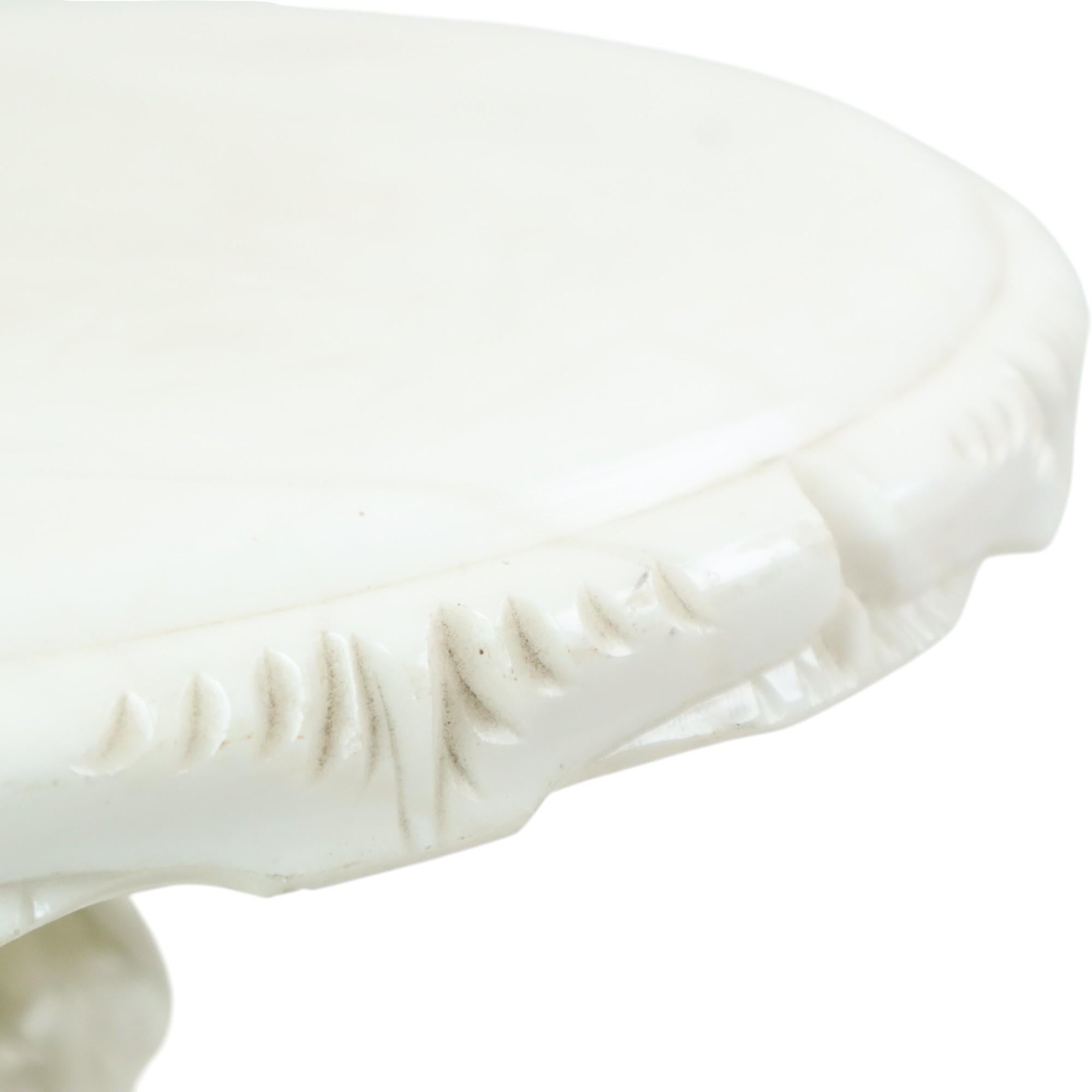 Beleuchtete Vintage-Beistelltisch-Säulen-Säulen-Säulen-Lampe, Alabaster, Naturstein im Angebot 3