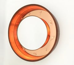 Beleuchteter Wandspiegel von Guglielmo Ulrich Prod. von Fontana Arte, Italien