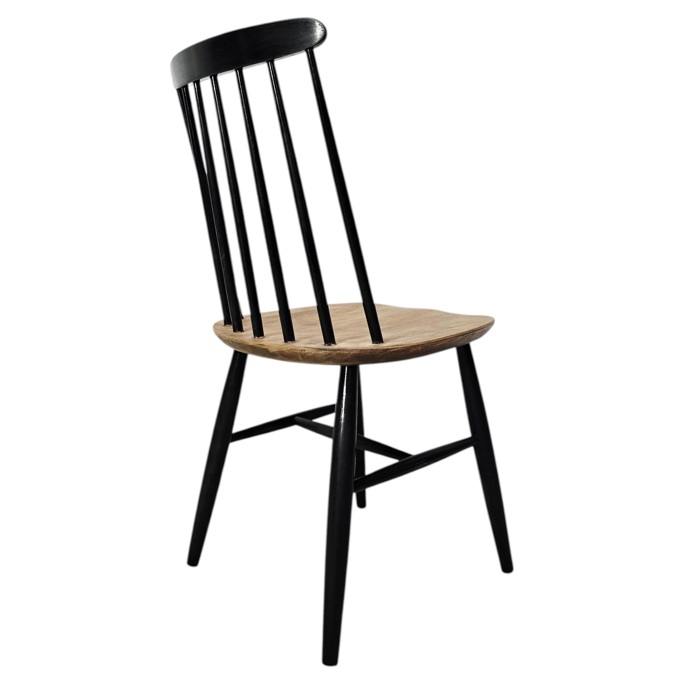Vintage Ilmari Tapiovaara Dining Chair, Hardwood & Bentwood, 1970s
