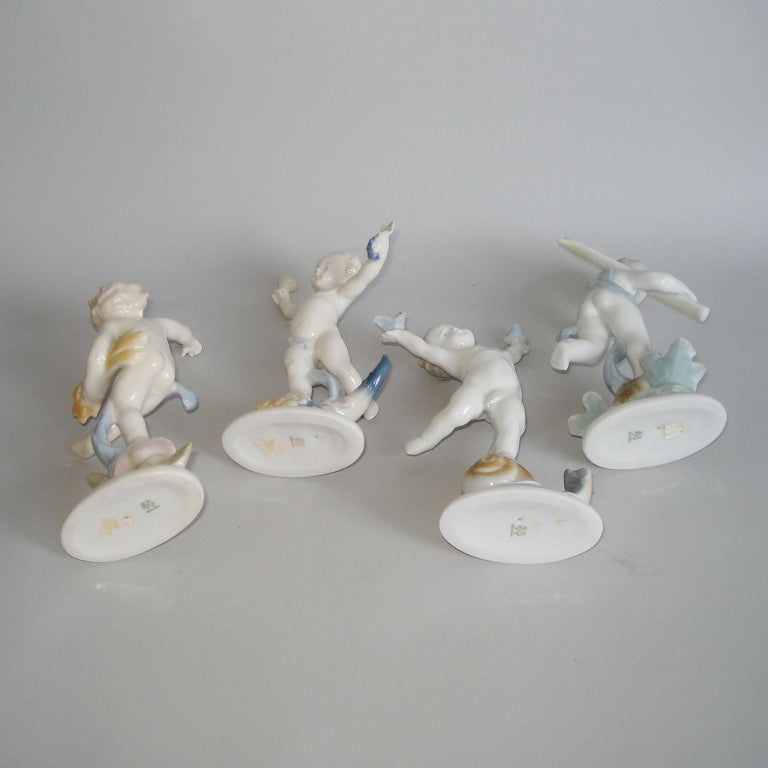 Vintage Ilmenau German Porcelain Figurines For Sale at 1stDibs