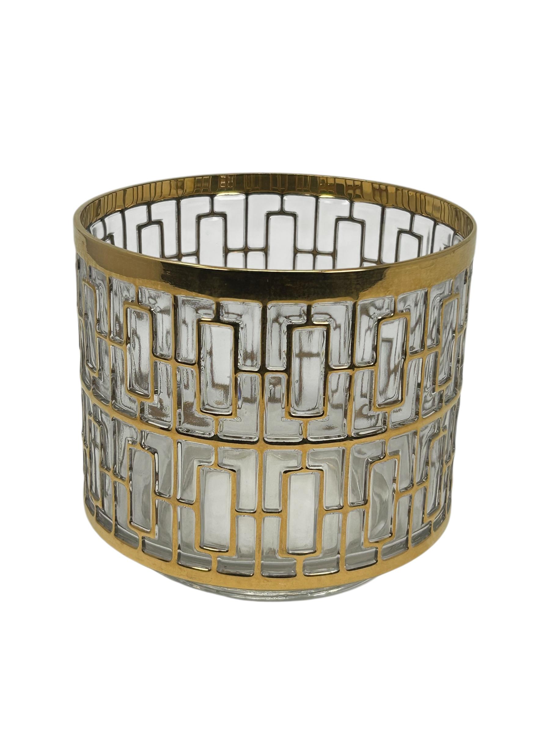 Vintage-Eisschale der Imperial Glass Company mit dem 