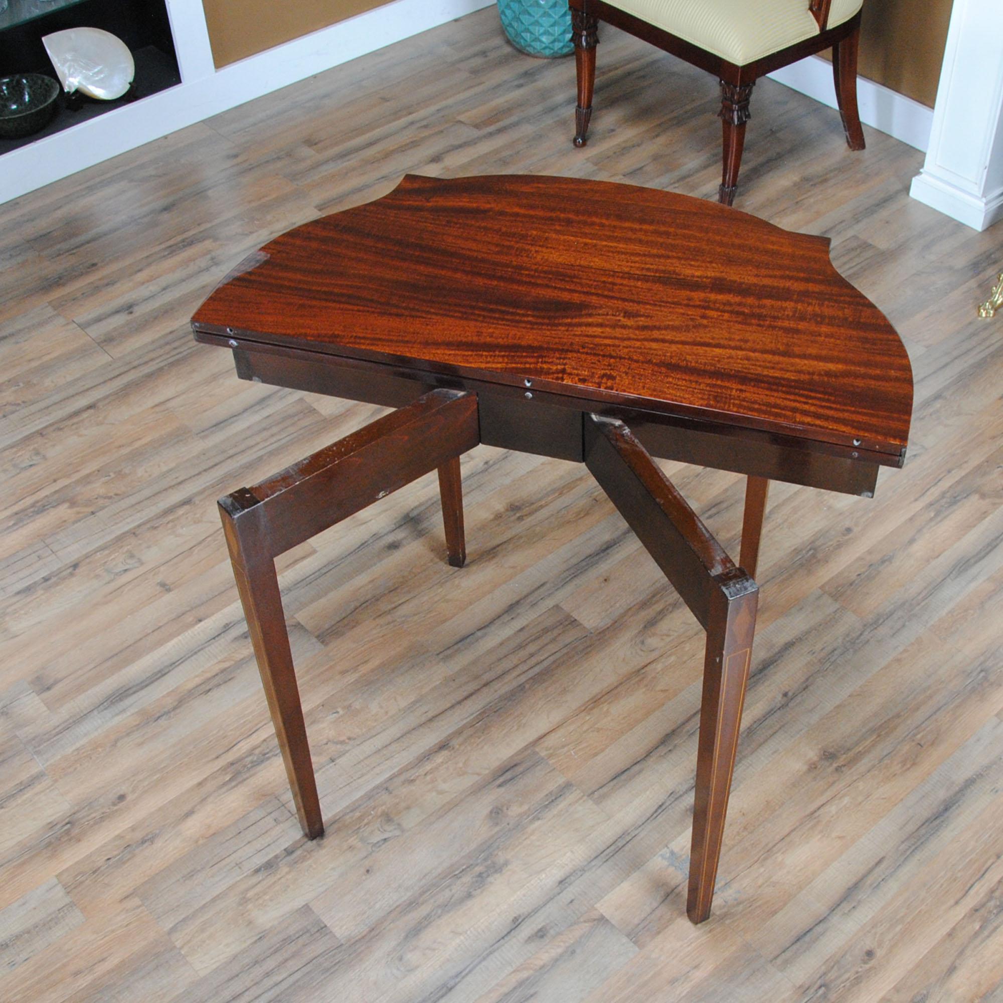 Vintage Imperial Mahogany Game Table 2