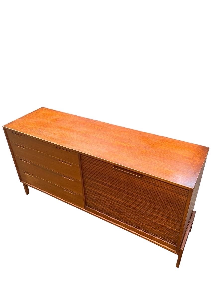 Vintage Imported Danish Modern Teak Credenza/Buffet In Good Condition For Sale In Seattle, WA