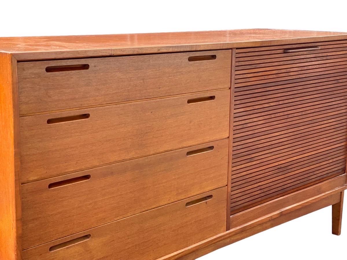 Late 20th Century Vintage Imported Danish Modern Teak Credenza/Buffet For Sale