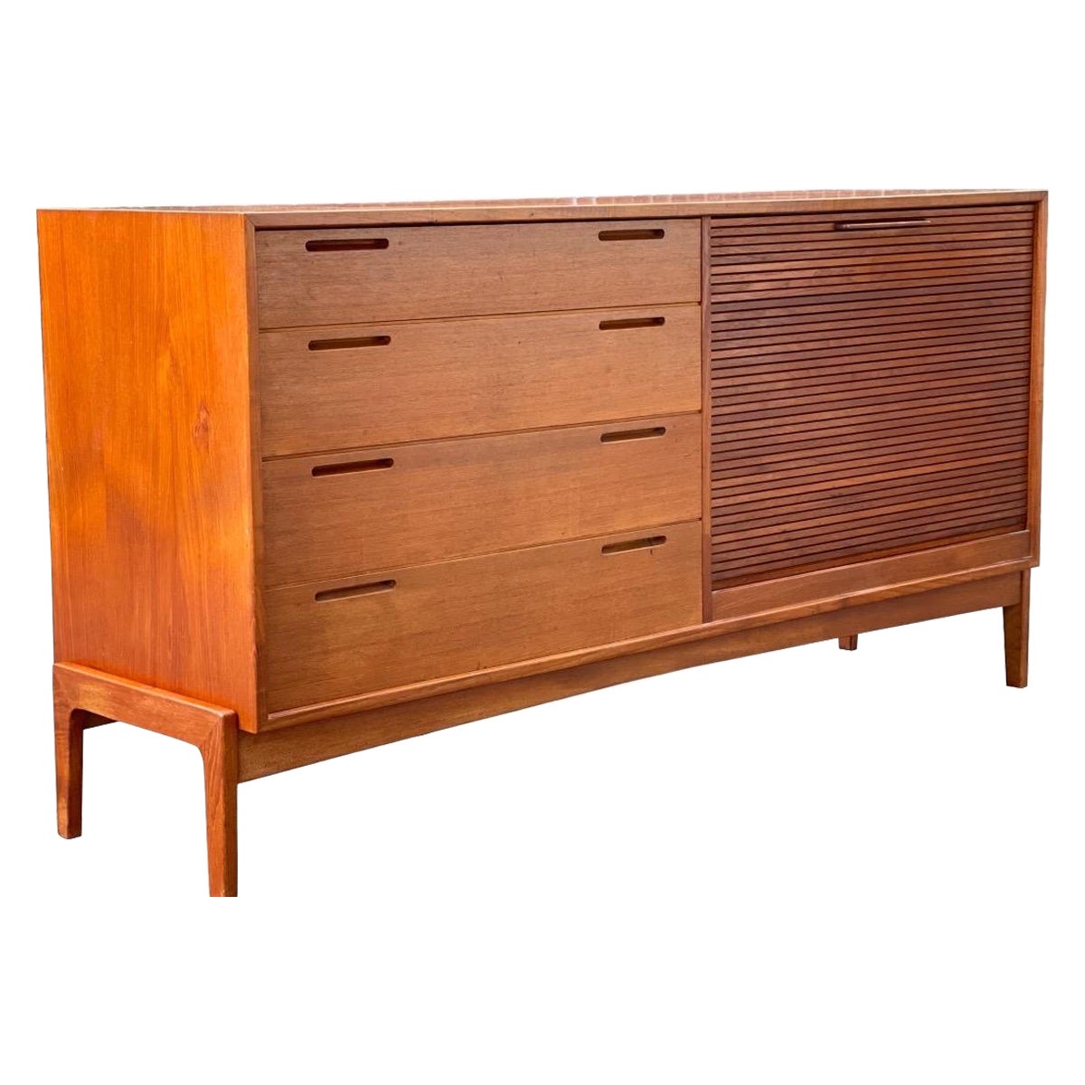 Credenza/Buffet in teak moderno danese d'importazione vintage