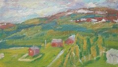 Vintage Impressionist Oil Painting - Unsigned - Framed - Canada - Mid 20th C.