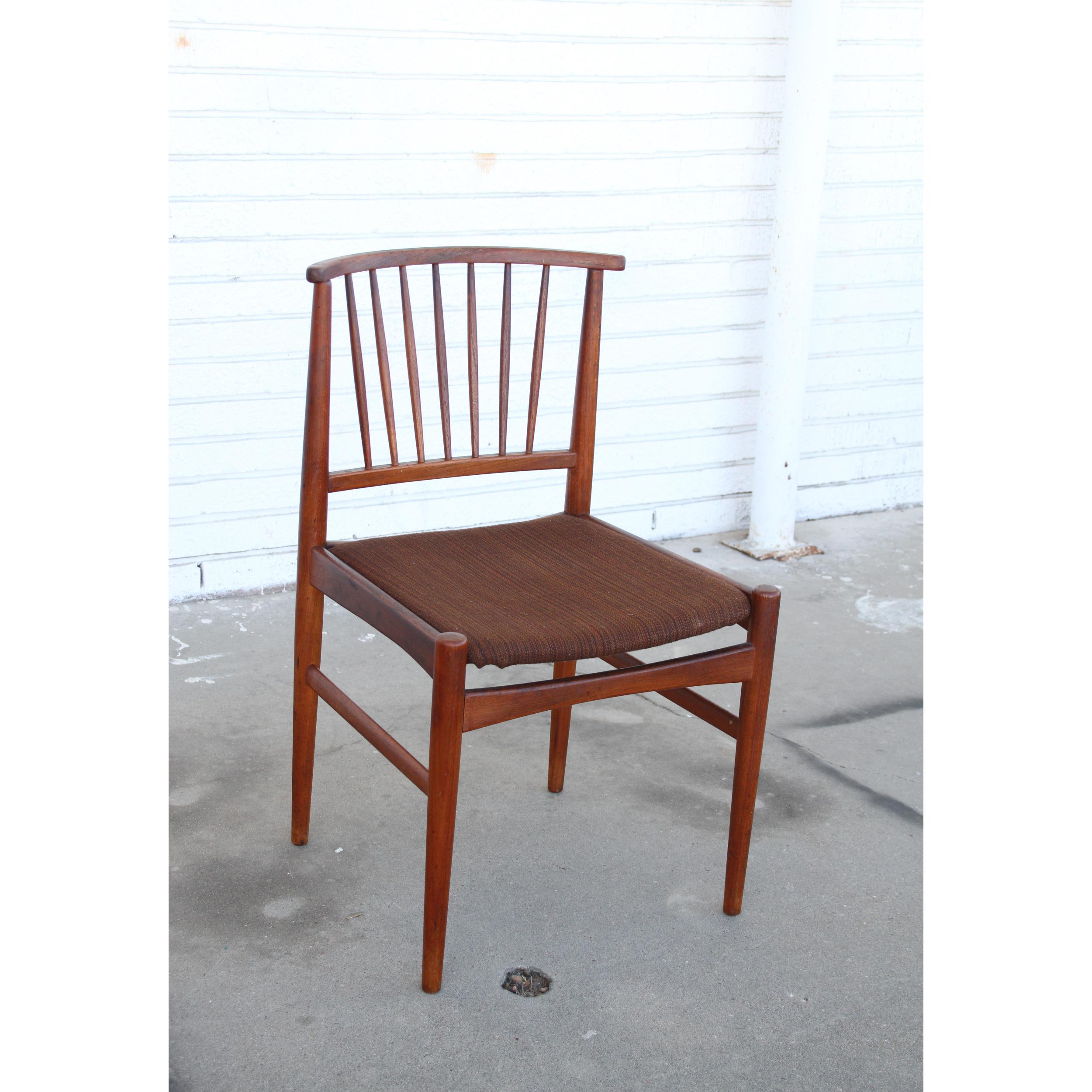 Unknown Vintage in style Jorgen Baekmark Dinning Chairs  For Sale