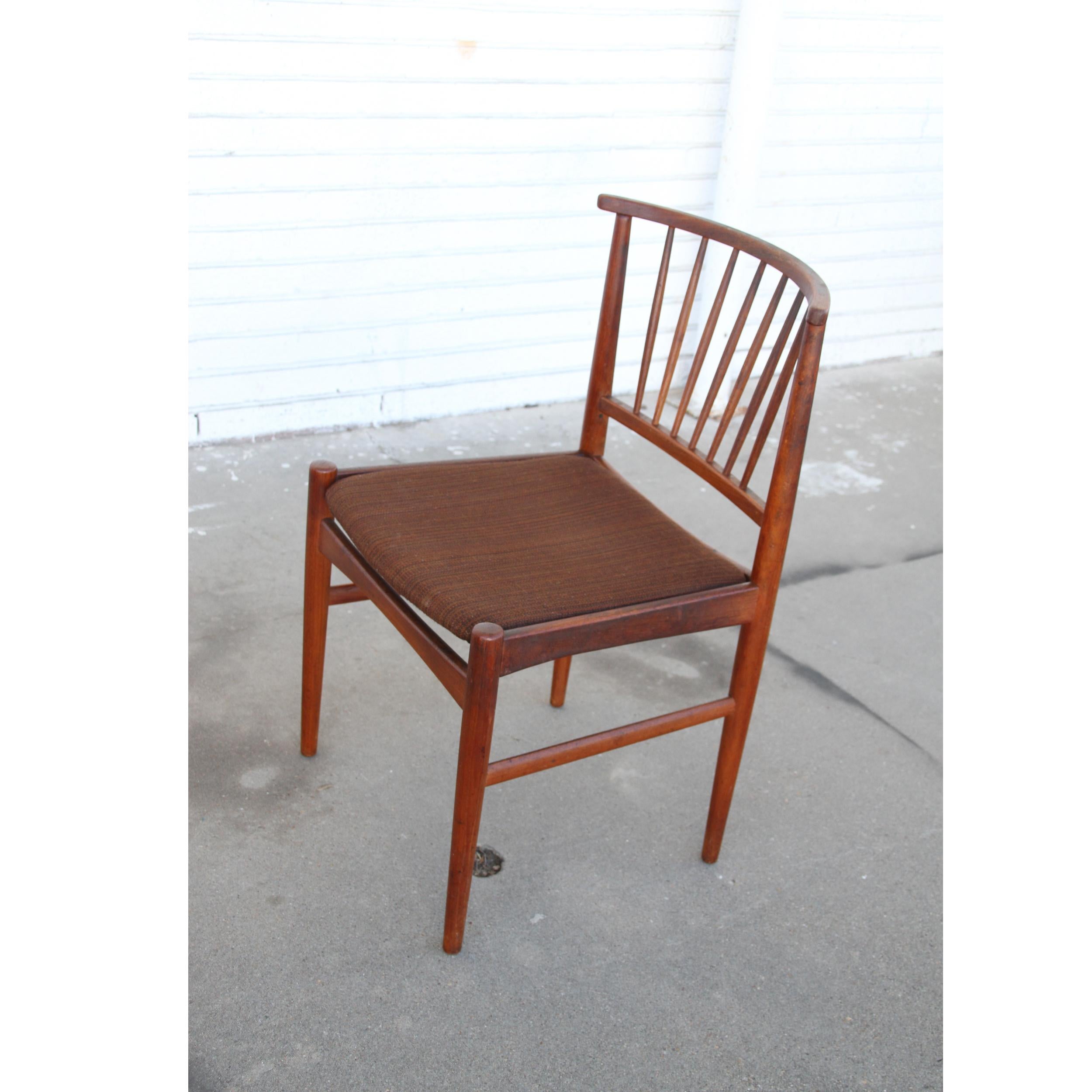 Mid-20th Century Vintage in style Jorgen Baekmark Dinning Chairs  For Sale