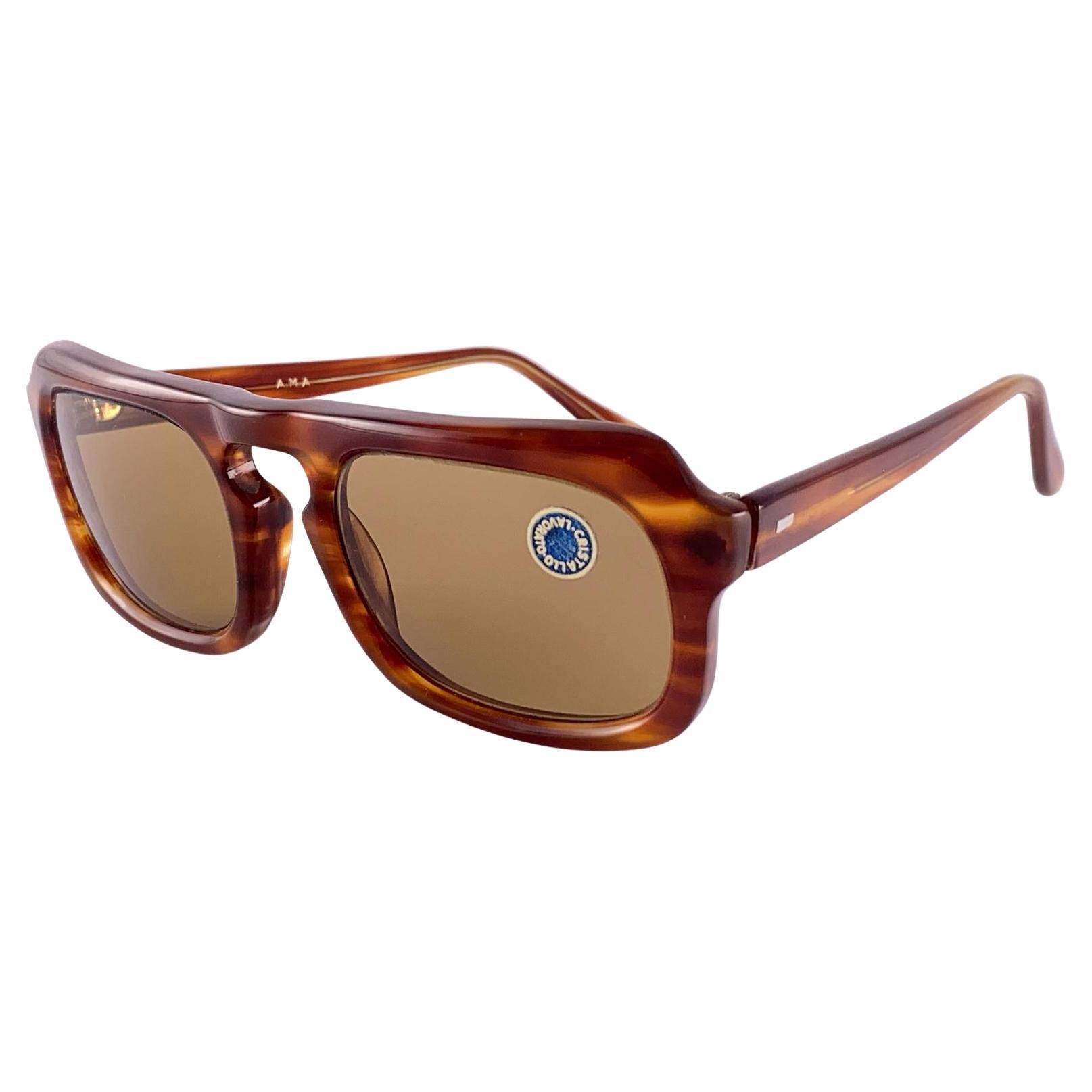 Vintage In The style of  Pierre Cardin Michael Caine 1960's Sunglasses For Sale