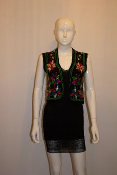 Vintage Inca Alpaca Waistcoat