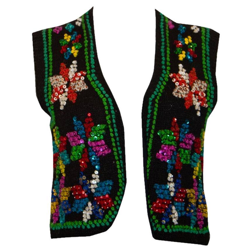 Vintage Inca Alpaca Waistcoat For Sale