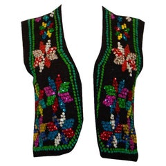 Vintage Inca Alpaca Waistcoat