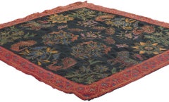 Vintage India Tree of Life Embroidered Tapestry