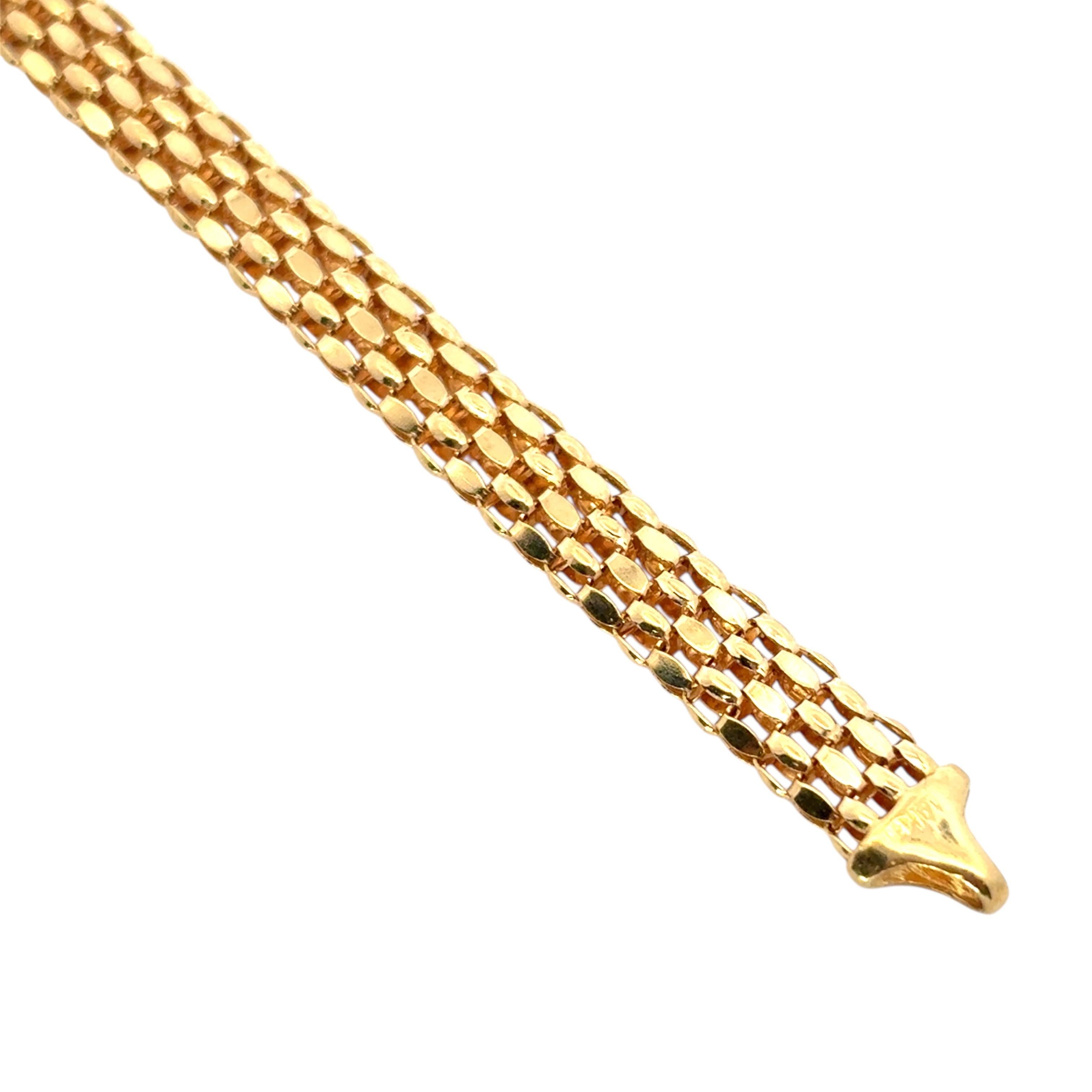 Vintage 22k Gelbgold 0,87ctw Diamond Heart Ribbon Halskette im Angebot 2