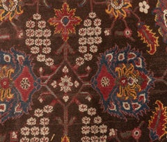 Doris Leslie Blau Vintage Indian Agra Handmade Wool Carpet