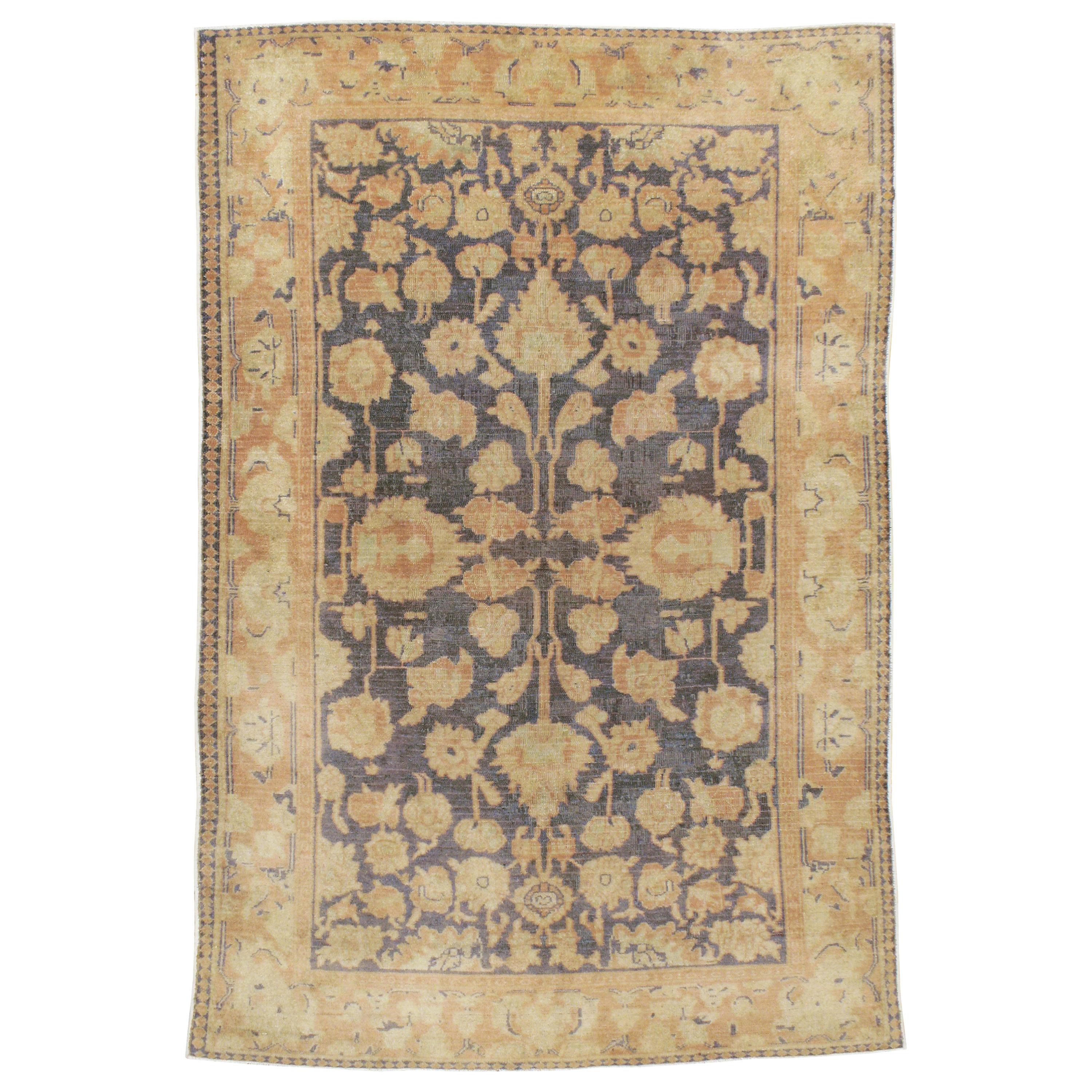 Tapis indien Agra vintage
