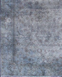 Tappeto vintage indiano Amritsar nei toni del grigio e del marrone da Keivan Woven A