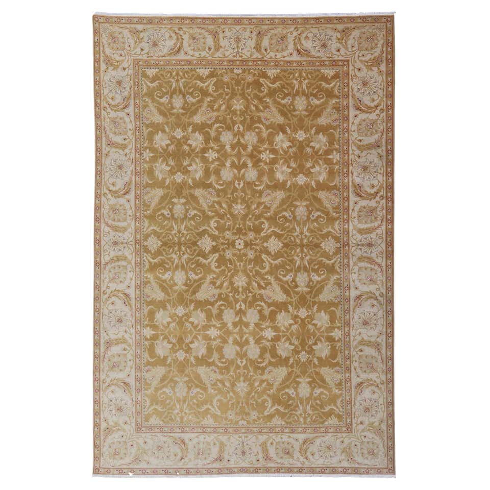 Multicolored Vintage Indian Cotton Dhurrie Rug with AllOver Geometric