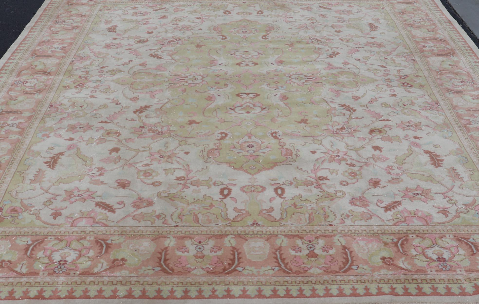 Keivan Woven Arts large Vintage Indian Amritsar rug For Sale 12