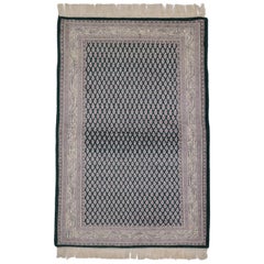 Vintage Indian Area Rug with Traditional Modern Style