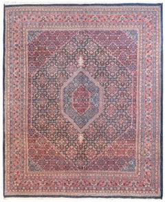Tapis indien vintage Bidhar