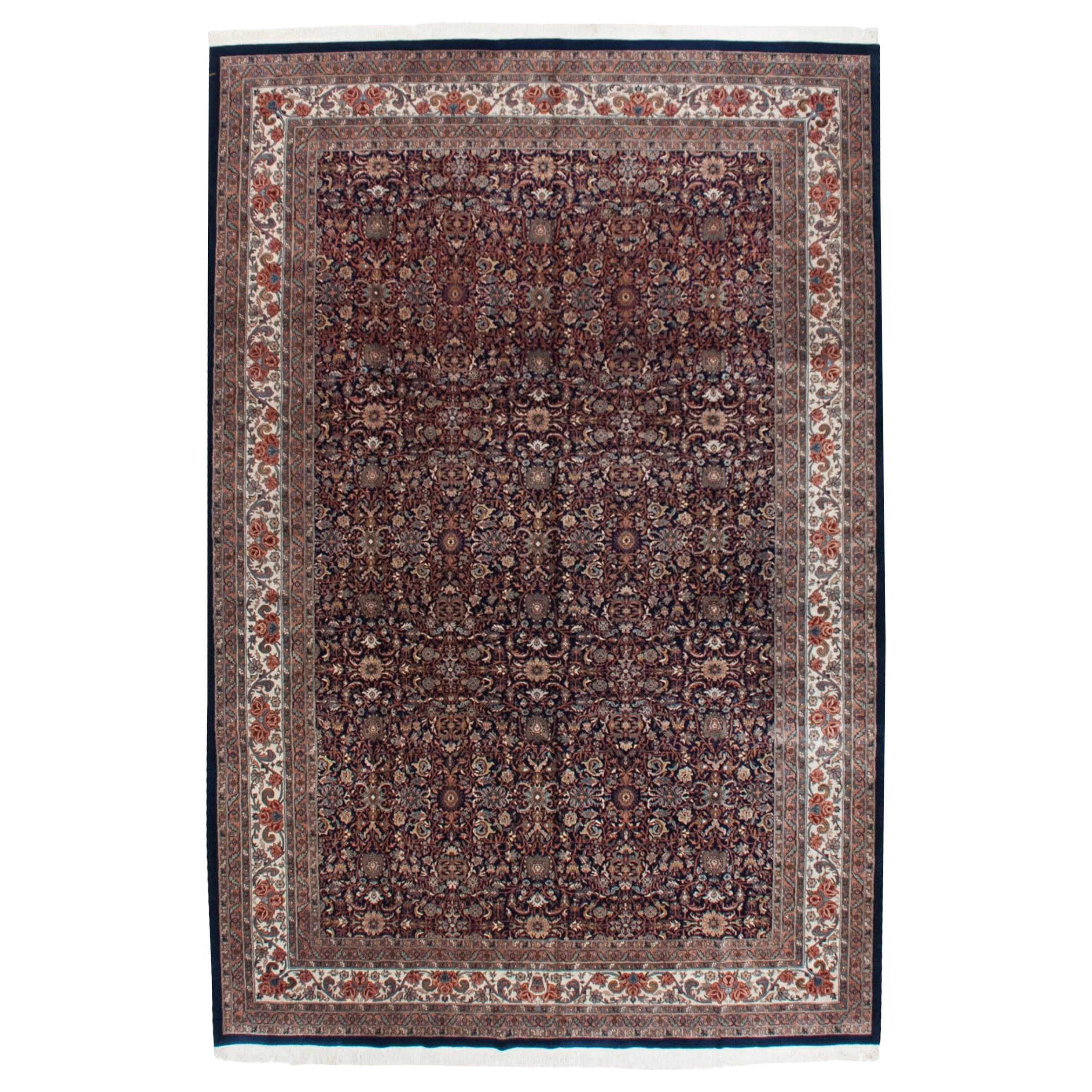 Tapis indien vintage Bijar Design/One