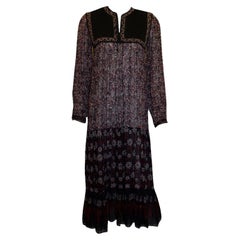 Vestido boho indio vintage