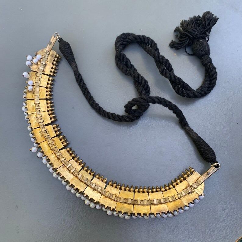 Vintage Indian Choker necklace For Sale 5