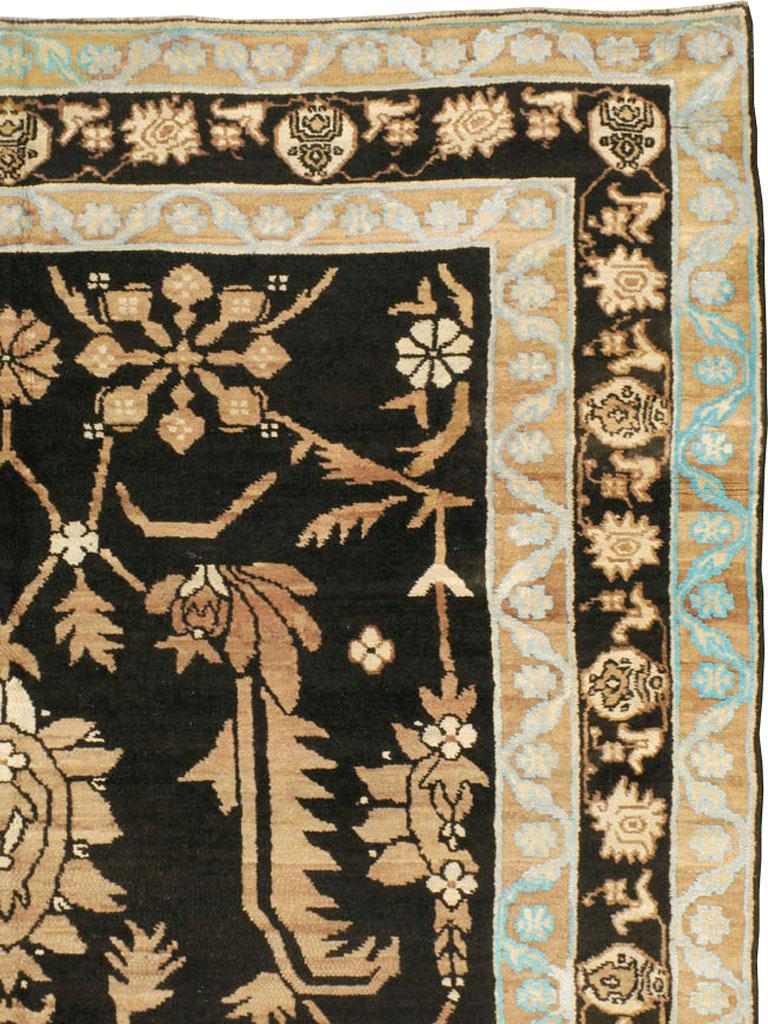 Indischer Agra-Teppich aus Baumwolle (Handgeknüpft) im Angebot
