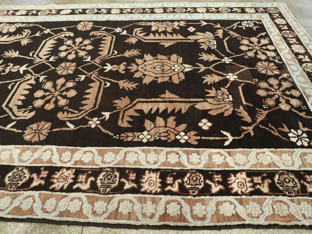 Vintage Indian Cotton Agra Carpet For Sale 2