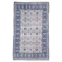 Alfombra vintage india Agra de algodón