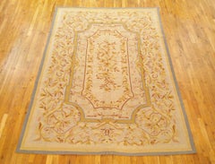 Vintage Indian Decorative Oriental Chain Stitch Rug in Room Size