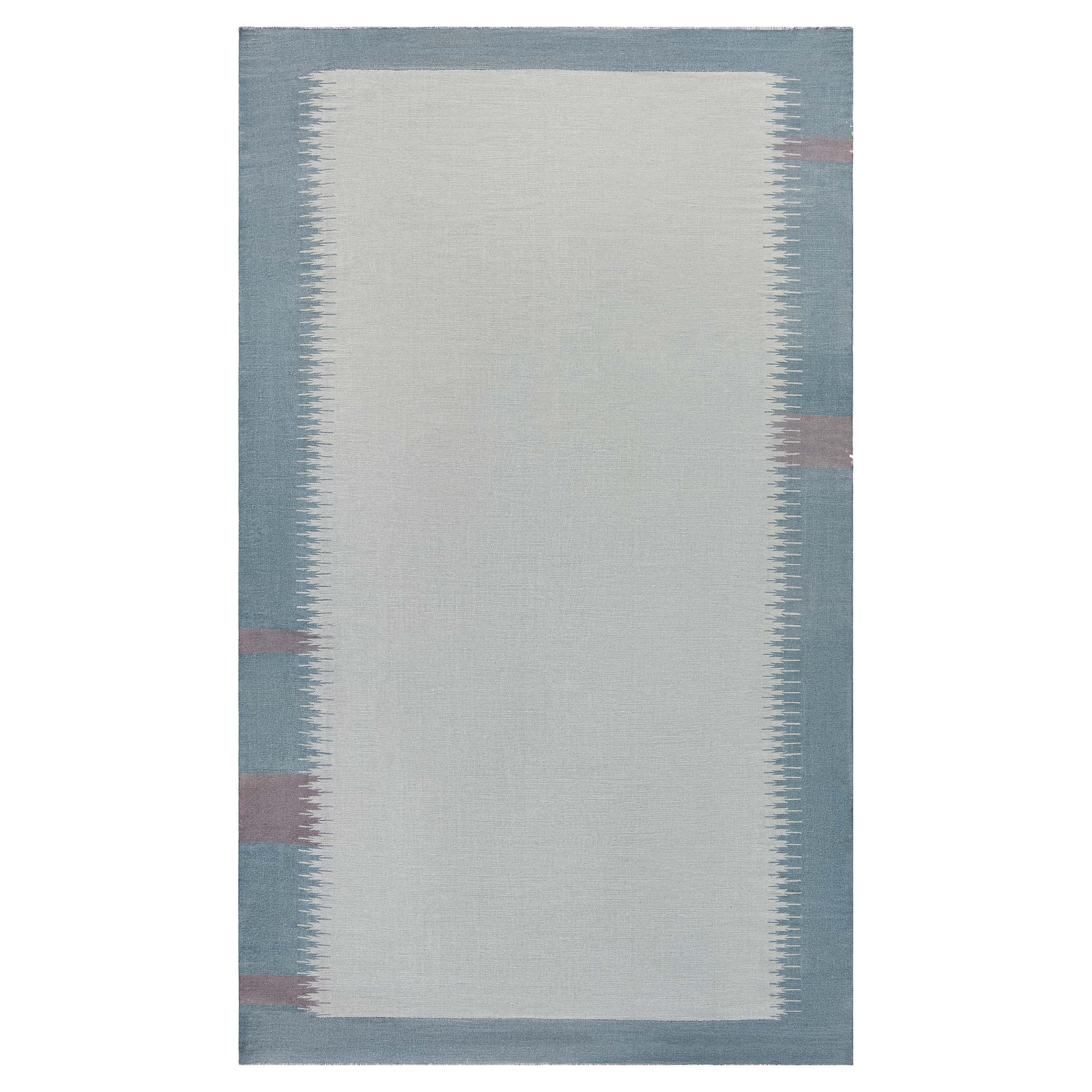 Vintage Indian Dhurie Rug Doris Leslie Blau For Sale