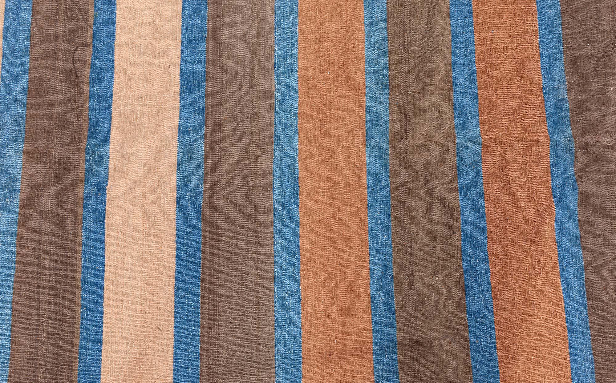Indischer Dhurrie-Teppich Doris Leslie Blau, Vintage
Größe: 11'0
