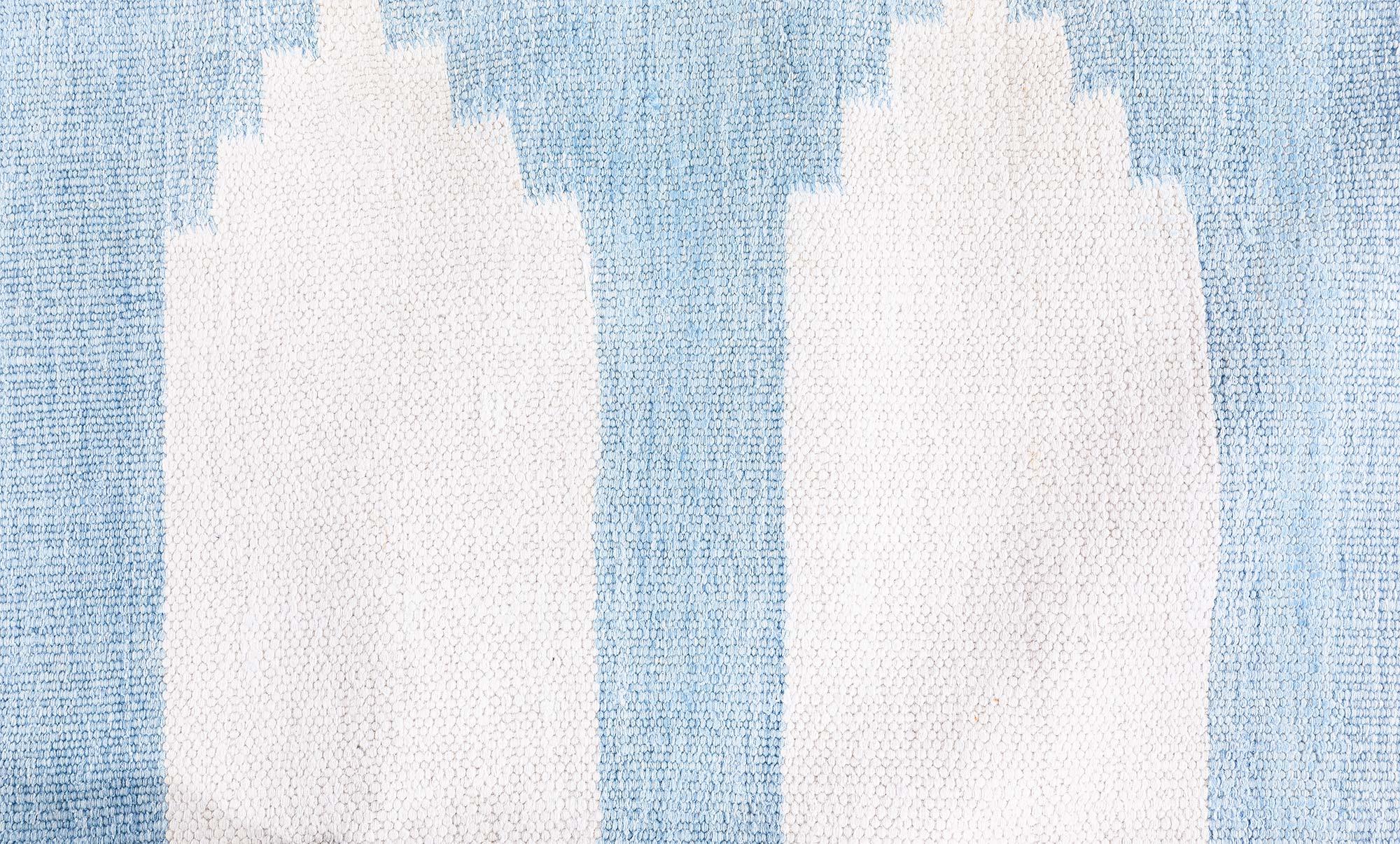 Indischer Dhurrie-Teppich Doris Leslie Blau, Vintage
Größe: 7'6