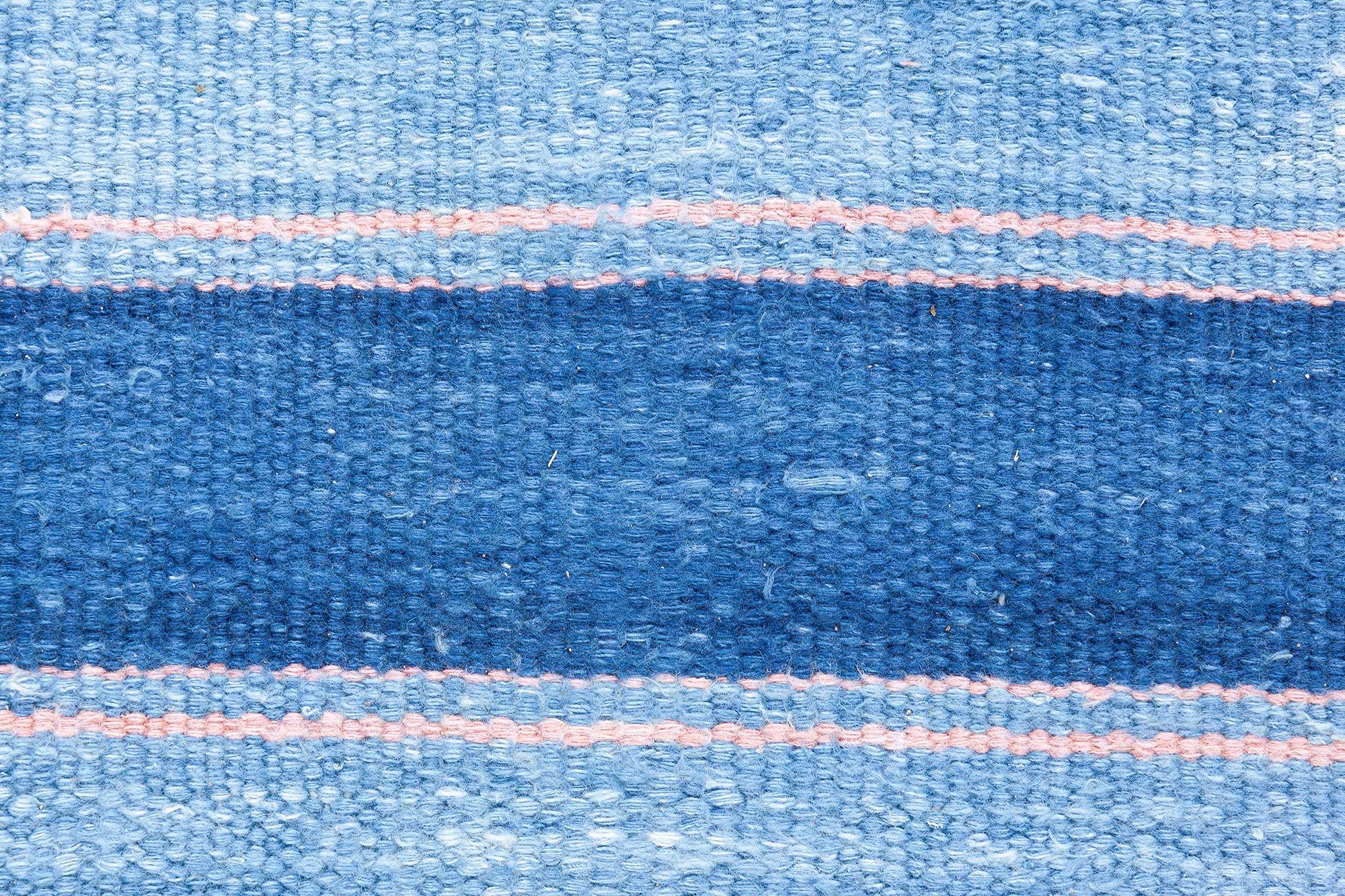 Indien Tapis Dhurrie indien vintage Doris Leslie Blau en vente