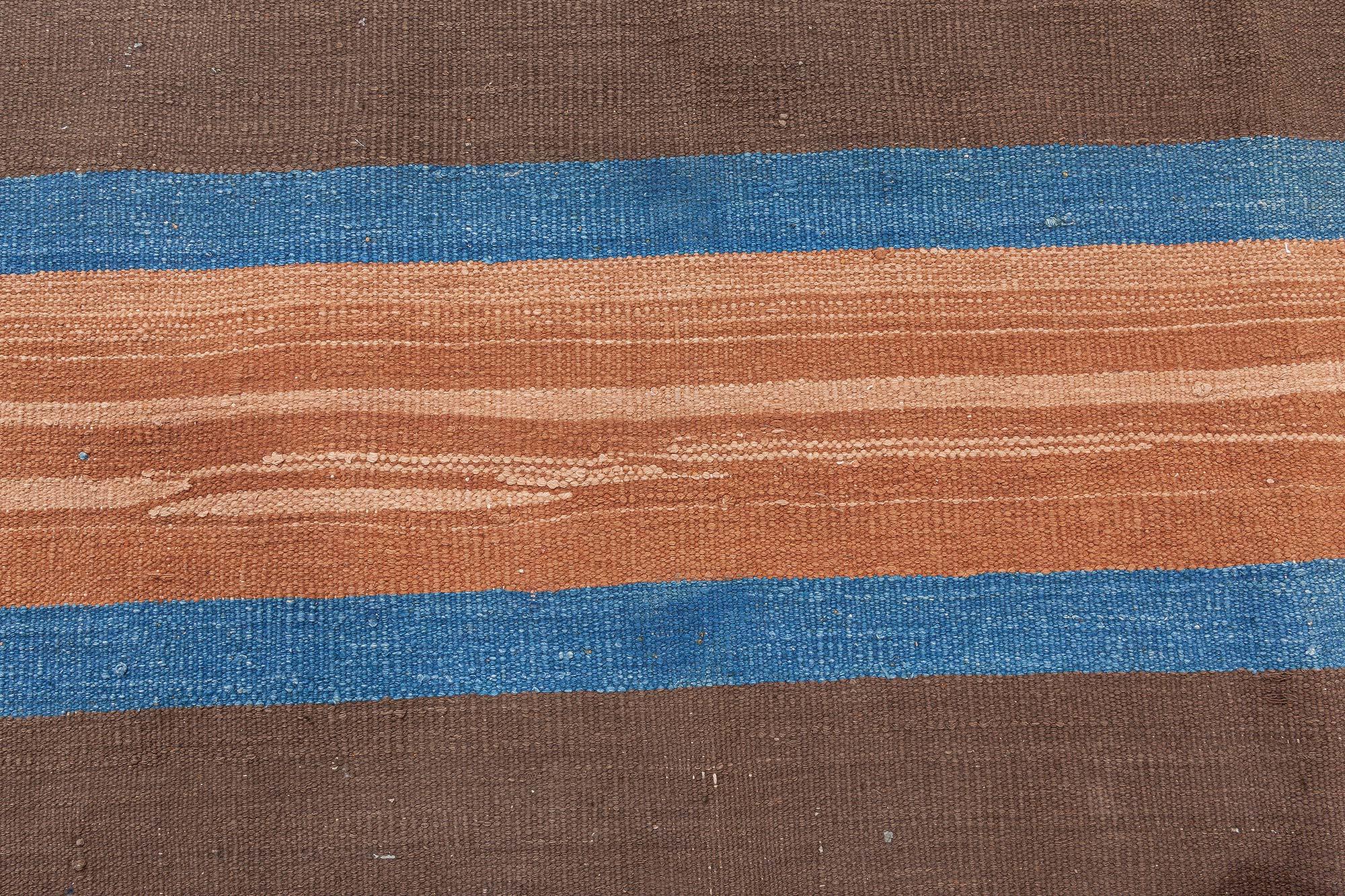 Indischer Dhurrie-Teppich Doris Leslie Blau, Vintage im Zustand „Gut“ im Angebot in New York, NY