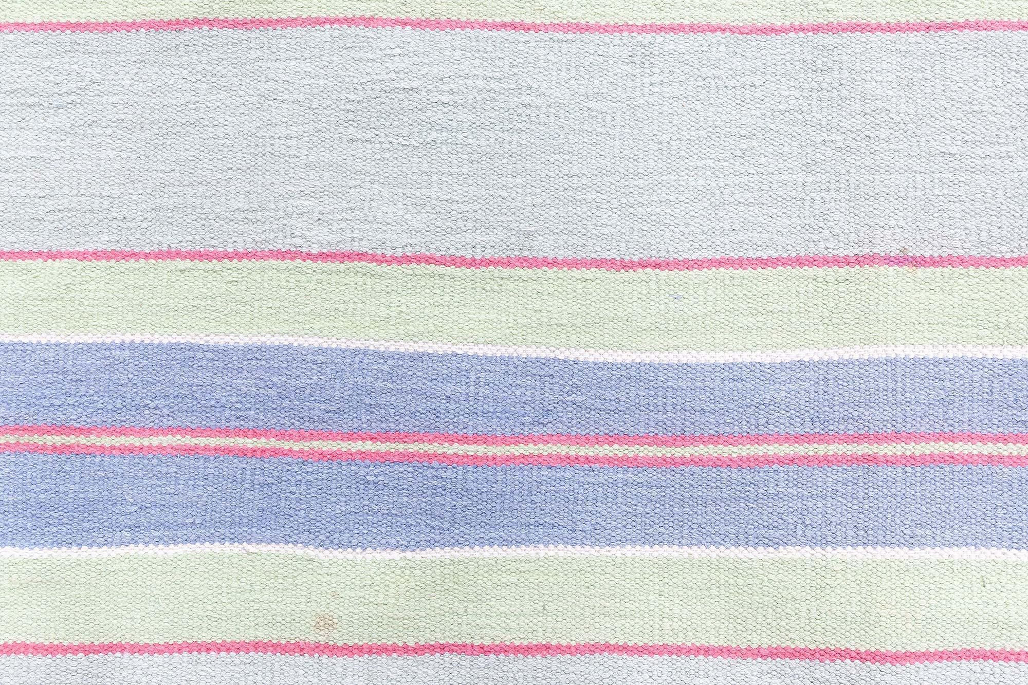 Indiano Tappeto indiano dhurrie vintage Doris Leslie Blau in vendita