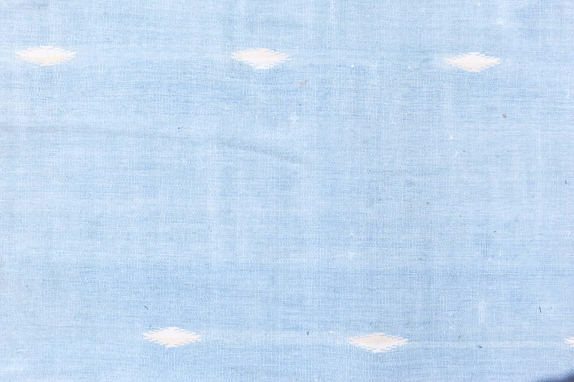 Indien Tapis Dhurrie indien vintage Doris Leslie Blau en vente
