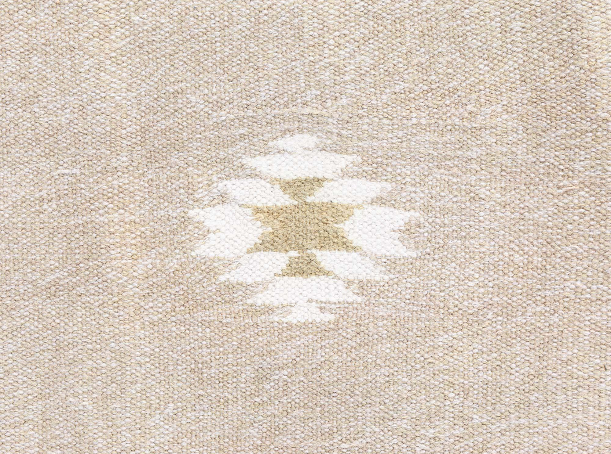Indischer Dhurrie-Teppich Doris Leslie Blau, Vintage im Zustand „Gut“ im Angebot in New York, NY