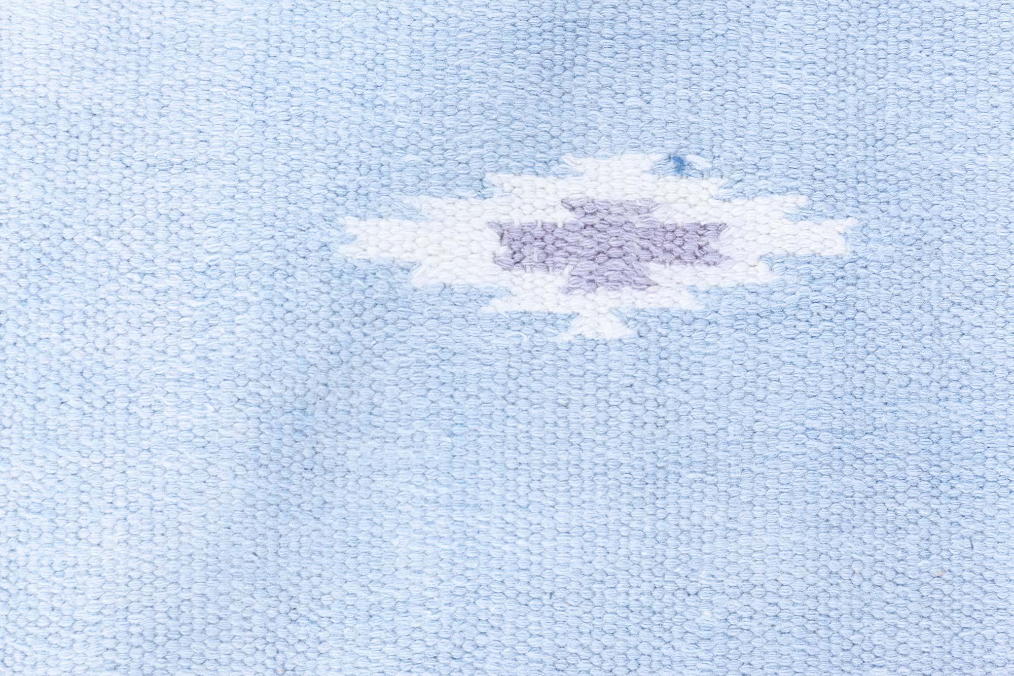 20th Century Vintage Indian Dhurrie Rug Doris Leslie Blau For Sale