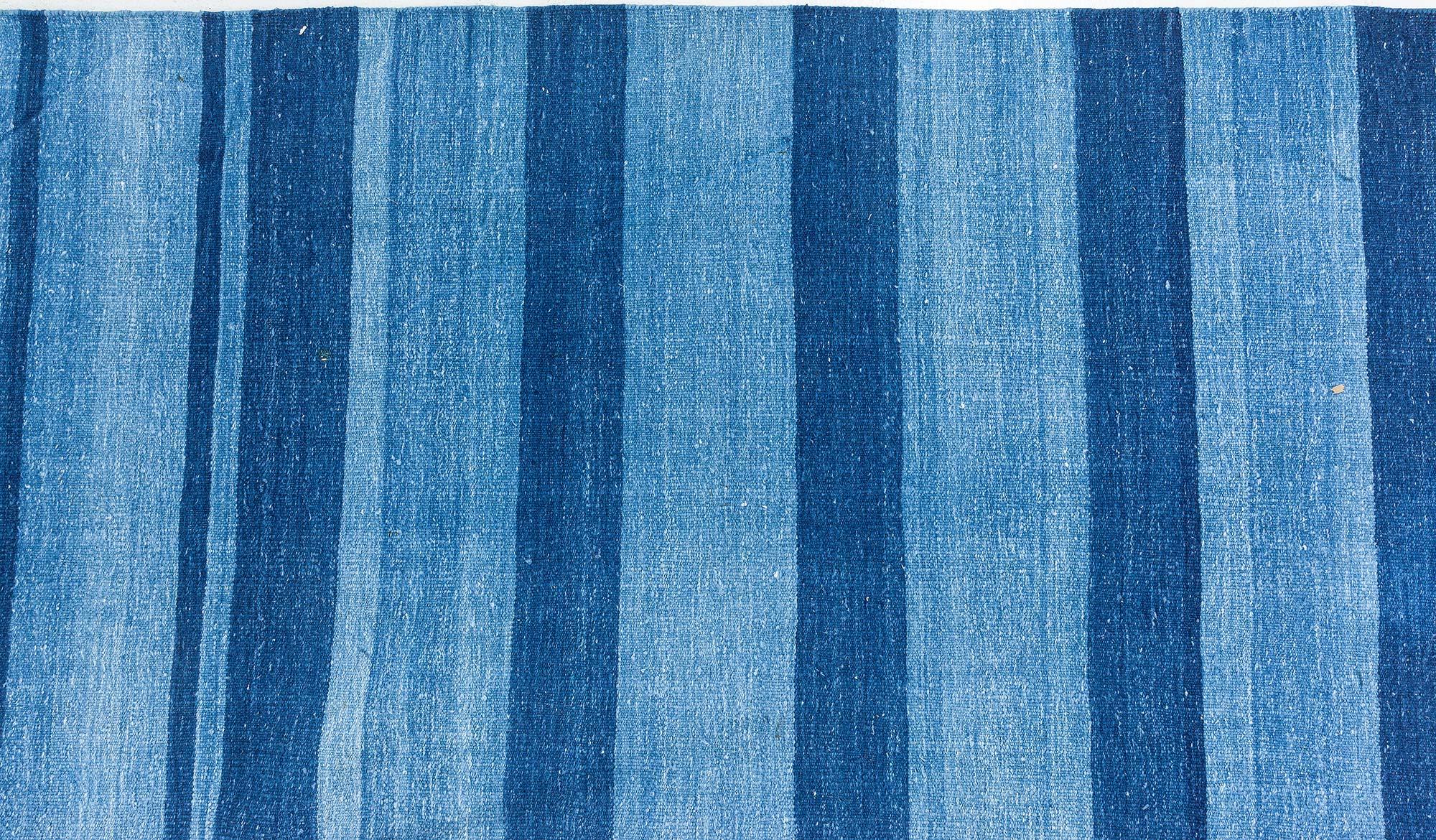 20th Century Vintage Indian Dhurrie Rug Doris Leslie Blau For Sale