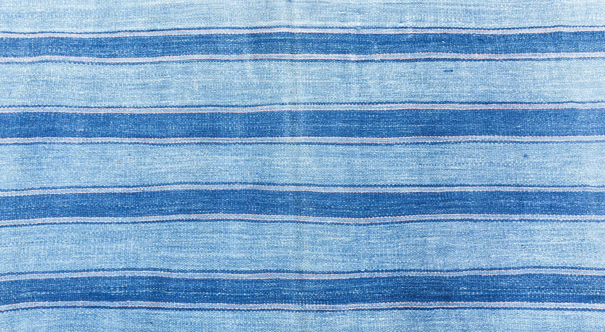20ième siècle Tapis Dhurrie indien vintage Doris Leslie Blau en vente