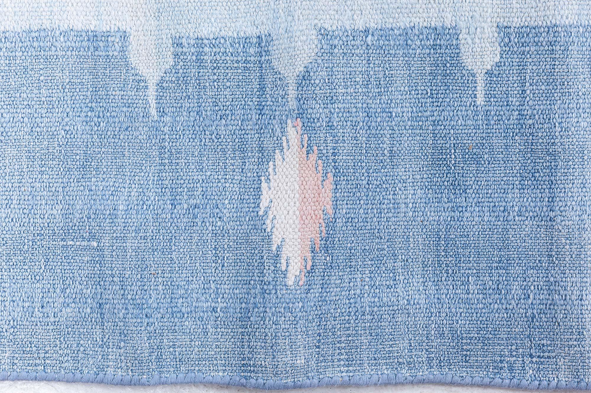 Vintage Indian Dhurrie Rug Doris Leslie Blau For Sale 1
