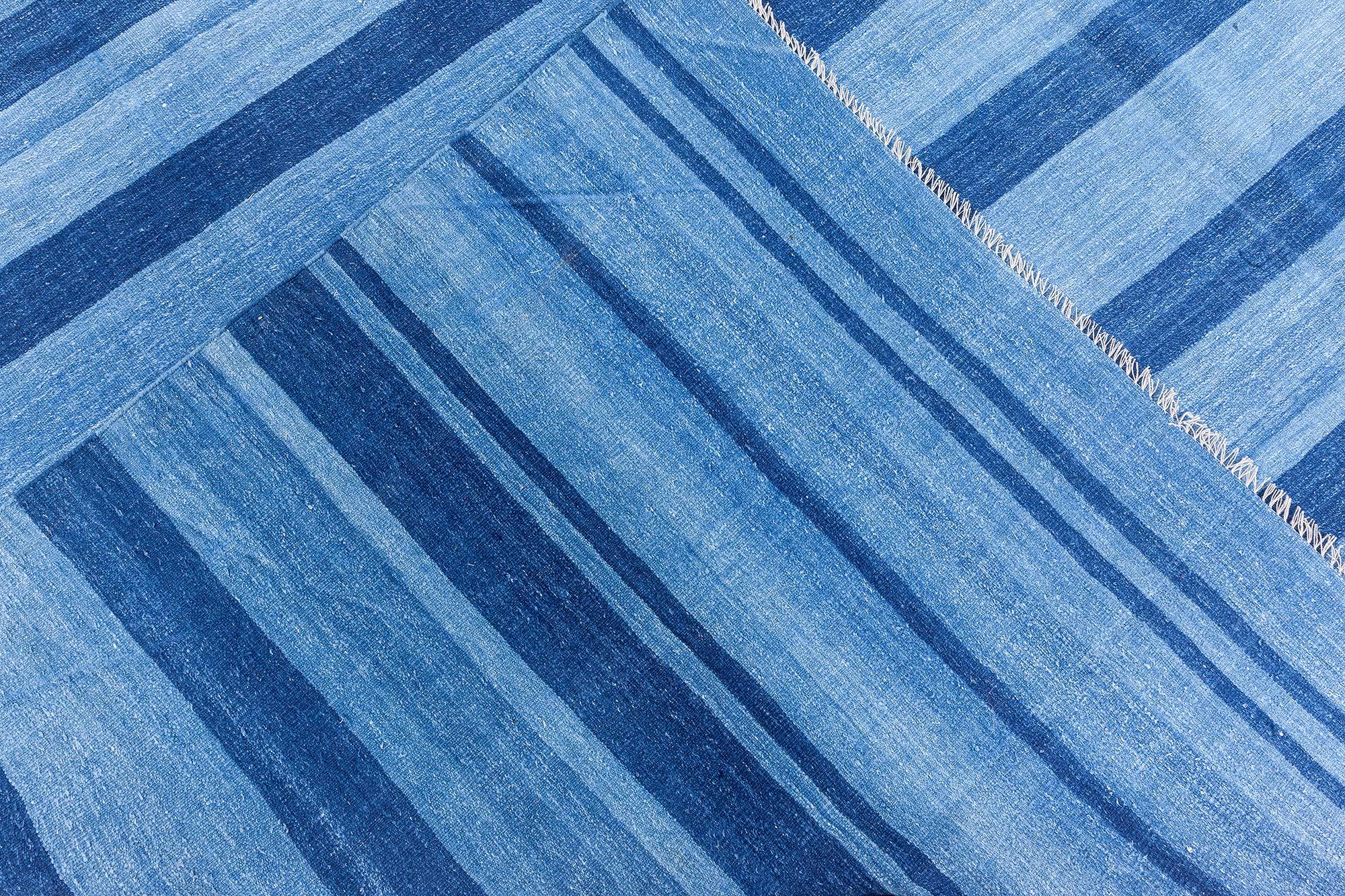 Vintage Indian Dhurrie Rug Doris Leslie Blau For Sale 3